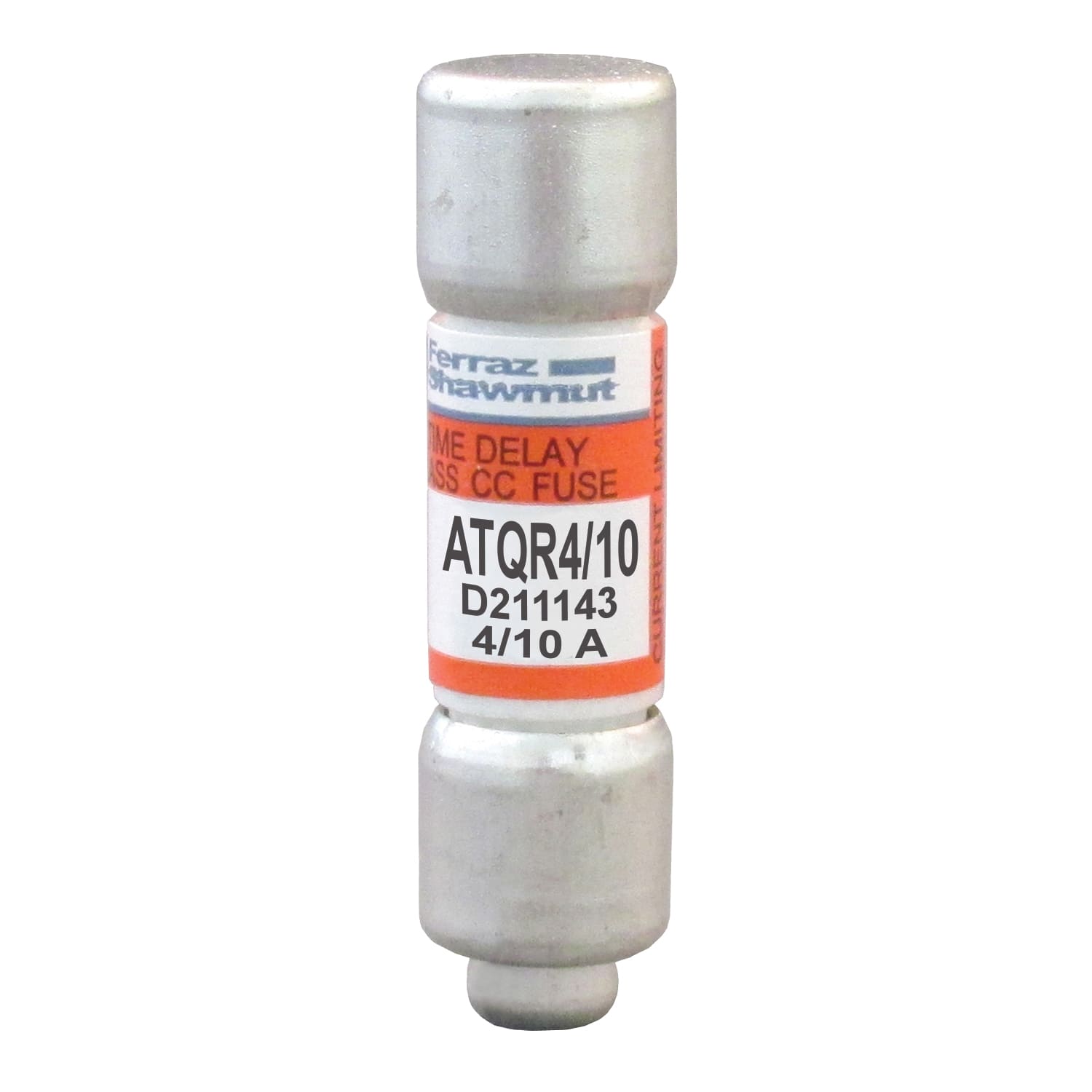 MERSEN - Fusibile ATQR - Classe CC - Ritardati 600VAC 300VDC 0.4A Cilindrico