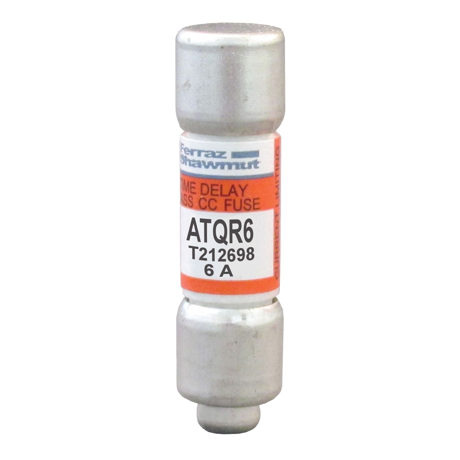 MERSEN - Fusibile ATQR - Classe CC - Ritardati 600VAC 300VDC 6A Cilindrico