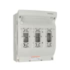MERSEN - Sezionatore sottocarico NH t.1 160A 3 poli Pannello/Collegamento dal basso M10
