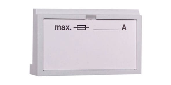MERSEN - Label holder for MULTIVERT Size 1-2-3