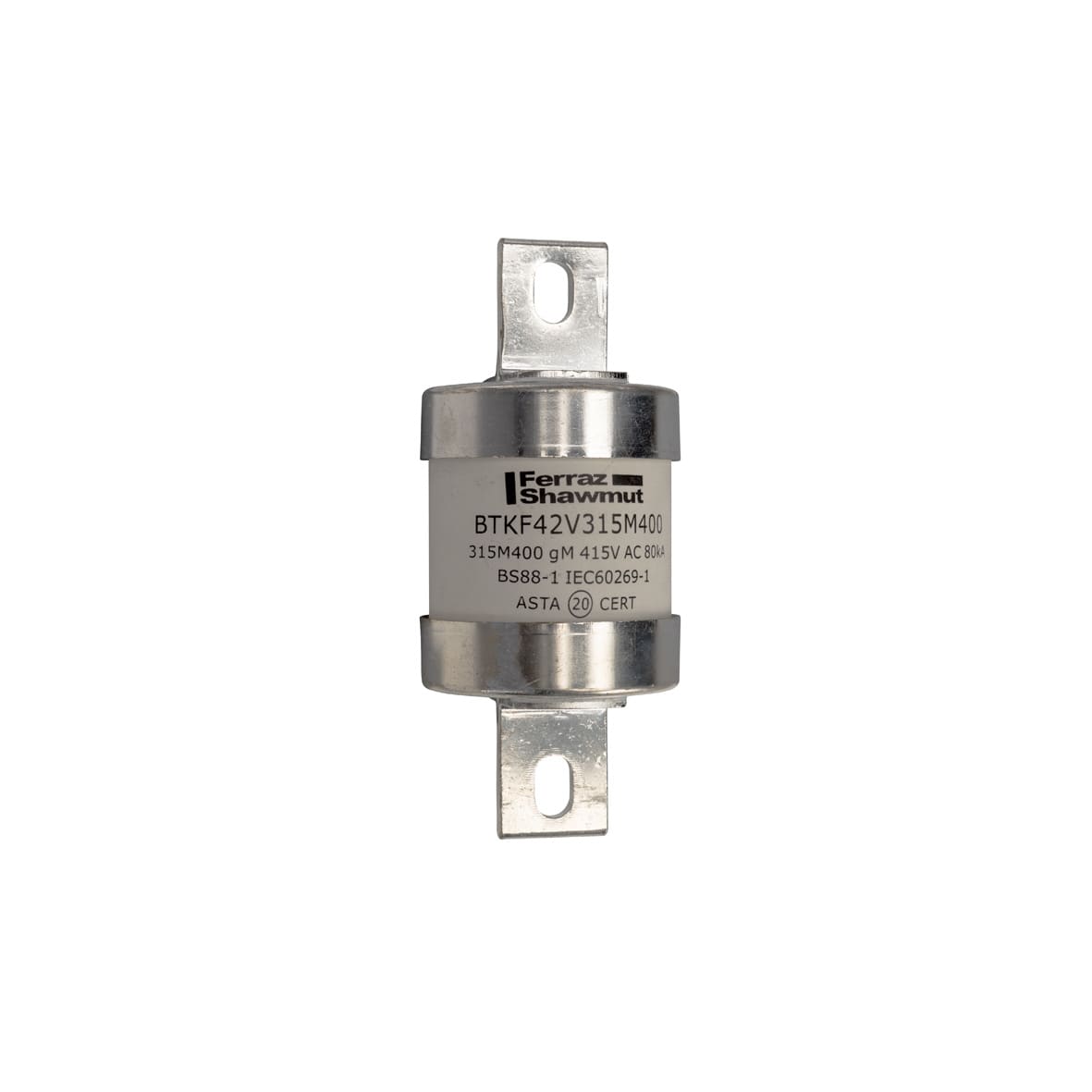 MERSEN - Fusibile BS IEC gM B3 415VAC 240VDC 315M400A BTFK Targhetta imbullonata centrale