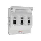 MERSEN - Sezionatore sottocarico NH t.3 630A 3 poli Pannello/Collegamento dal basso M12