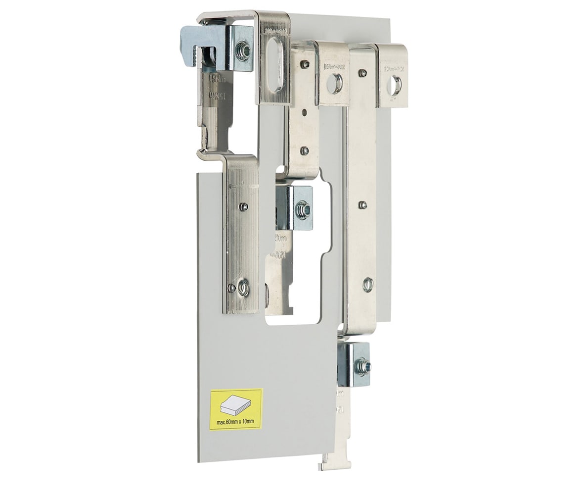 MERSEN - Busbar installation device Adapter NH1 busbar system 100mm, Hooked clamp