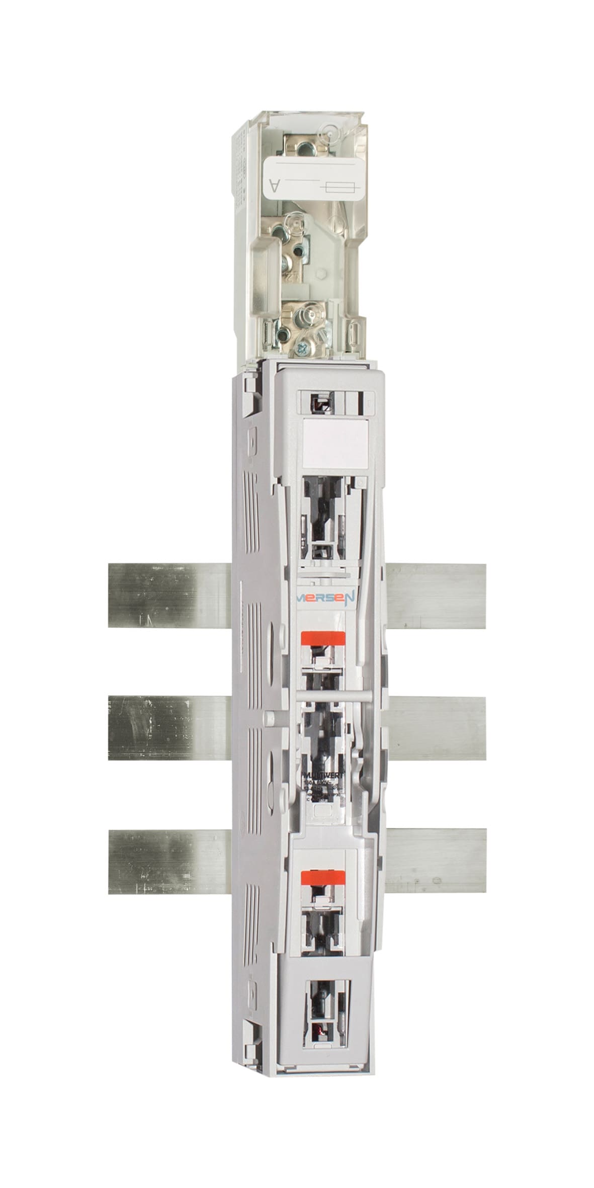 MERSEN - Sezionatore sottocarico NH 00 160A 1x3p terminale superioreMorsetto a cinghia M8