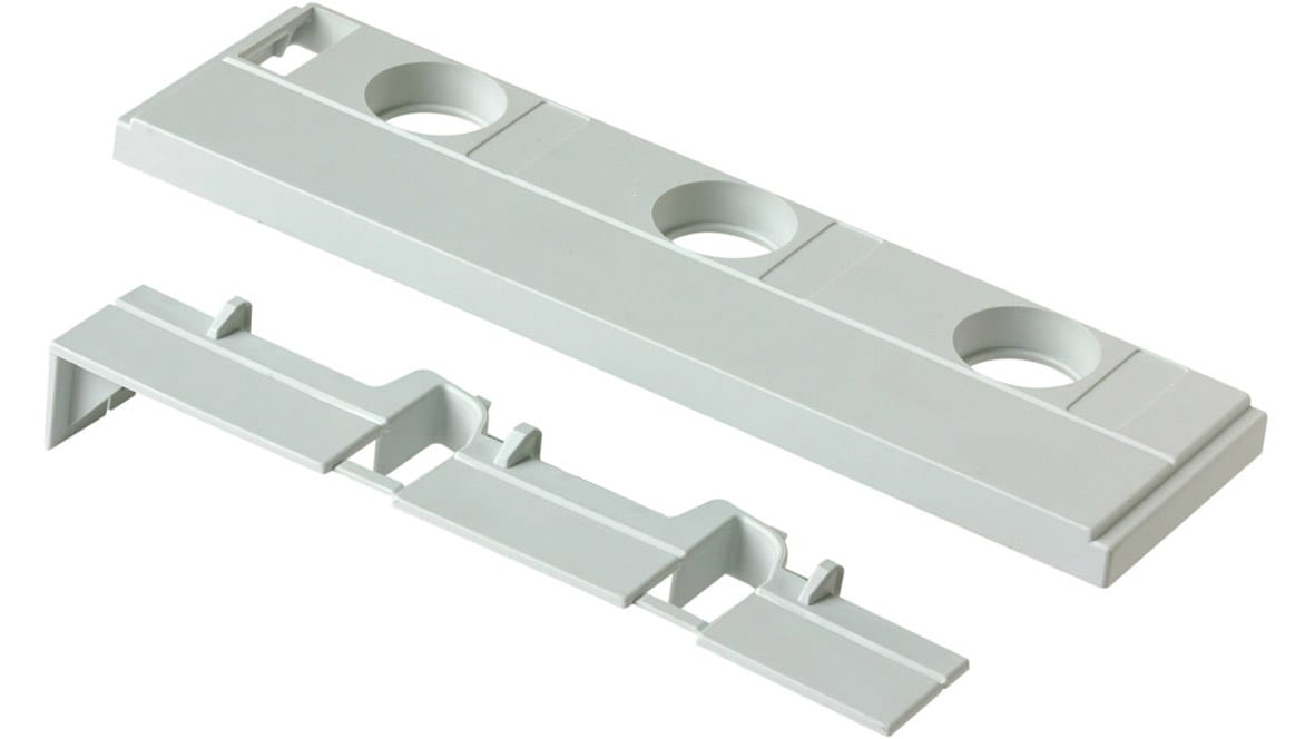 MERSEN - Size D02 Cover caps for touch protection Left D02 3 poles 54mm