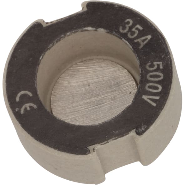 MERSEN - D Screw Gauge pieces size DIII 35A Black