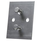 MERSEN - Bottom fitting/DIN Rail installation device Set for DIN rails 125mm MB00 3P