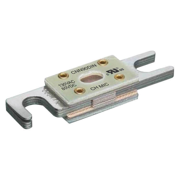 MERSEN - Carrello elevatore Fusibili DIN CNN e CNL 130VAC 80VDC 90A Coltelli DIN