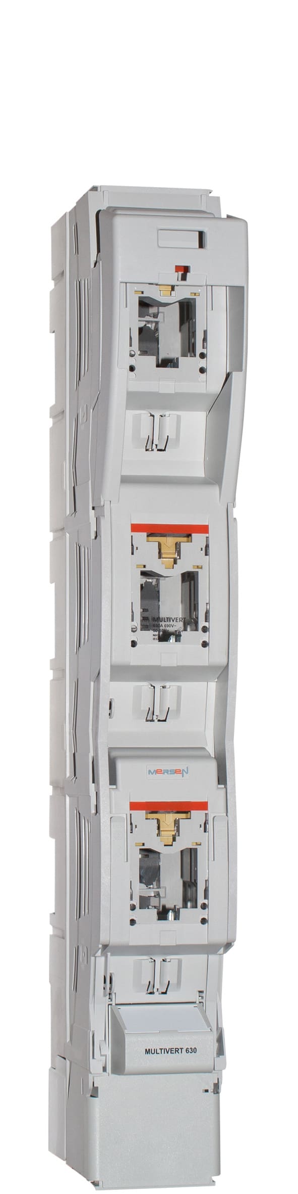 MERSEN - Sezionatore sottocarico NH t.3 630A 1x3 poli Sistema Bus Bar 185mm Terminale a V