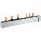 MERSEN - Busbar Fork 3-pole 140mm 16mm² cross section with insulation Pitch 27 and 18mm