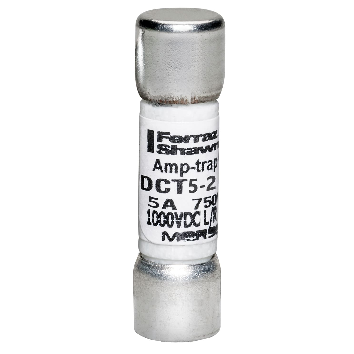 MERSEN - Fusibile DCT - Midget - Ad azione rapida 750VAC 1000VDC 5A Cilindrico