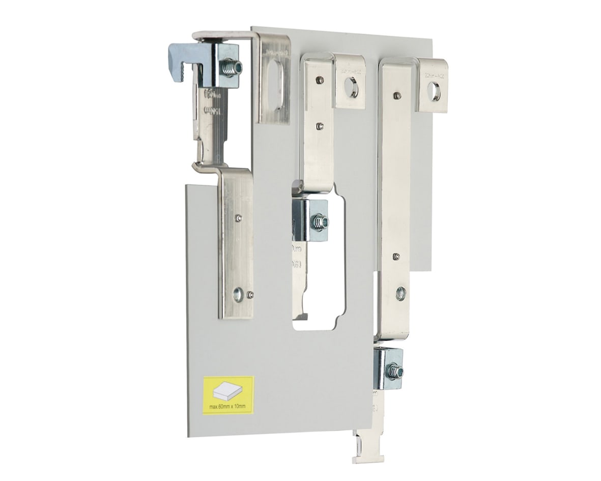 MERSEN - Busbar installation device Adapter NH3 busbar system 100mm, Hooked clamp