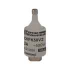 MERSEN - Cartuccia fusibile DIN D gG/Flink Taglia DII 500VAC 500VDC 2A Rosa