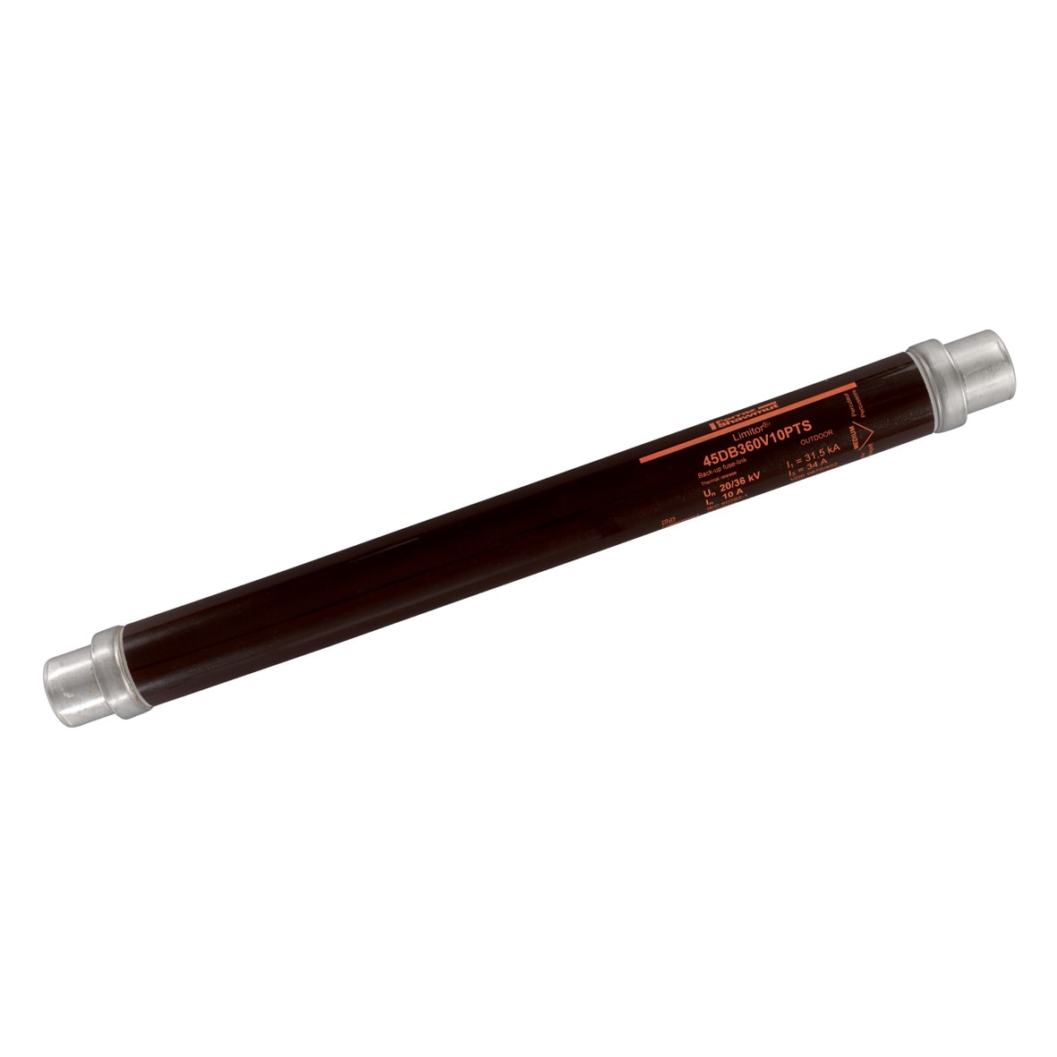 MERSEN - Fusibile di backup HV DIN VDE T402 36kVAC 10A d56,L537mm Percussore Termico 80N