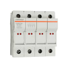 MERSEN - Portafusibili 600VAC 600VDC Classe CC 4 poli Indicatore visivo