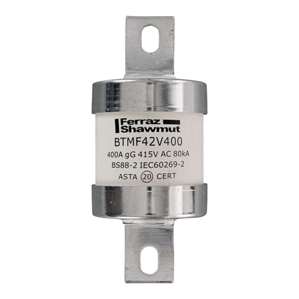 MERSEN - Fusibile BS IEC gG B4 415VAC 240VDC 400A BTMF Targhetta imbullonata centrale