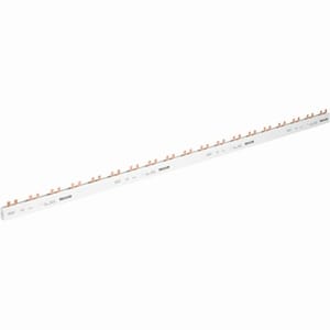 MERSEN - Busbar Pin 2-pole 1012mm 16mm² cross section with insulation Pitch 17,8mm