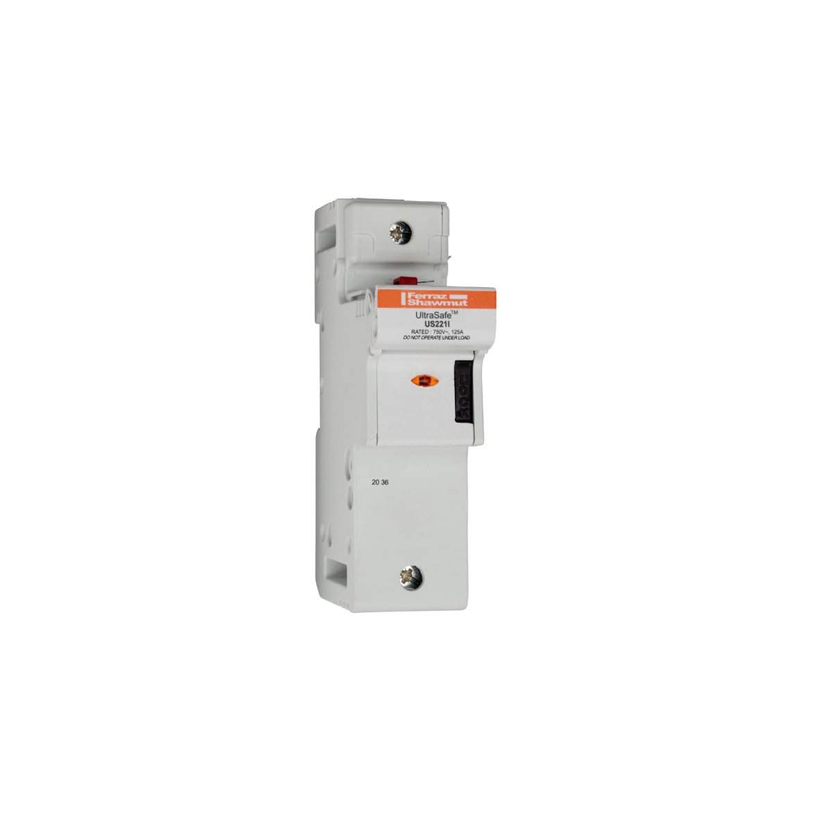 MERSEN - Portafusibili 800VAC 1000VDC UL 22x58 1 polo Indicatore visivo IP20