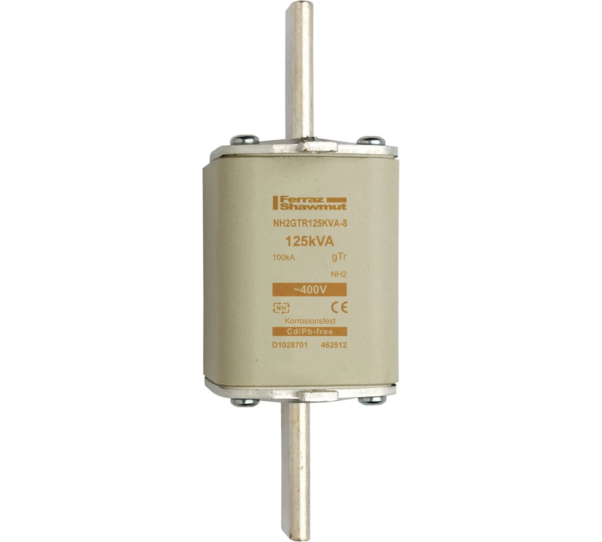 MERSEN - Fusibile NH2 gTr 400VAC 361A 250KVA Placche Attive Indicatore Superiore