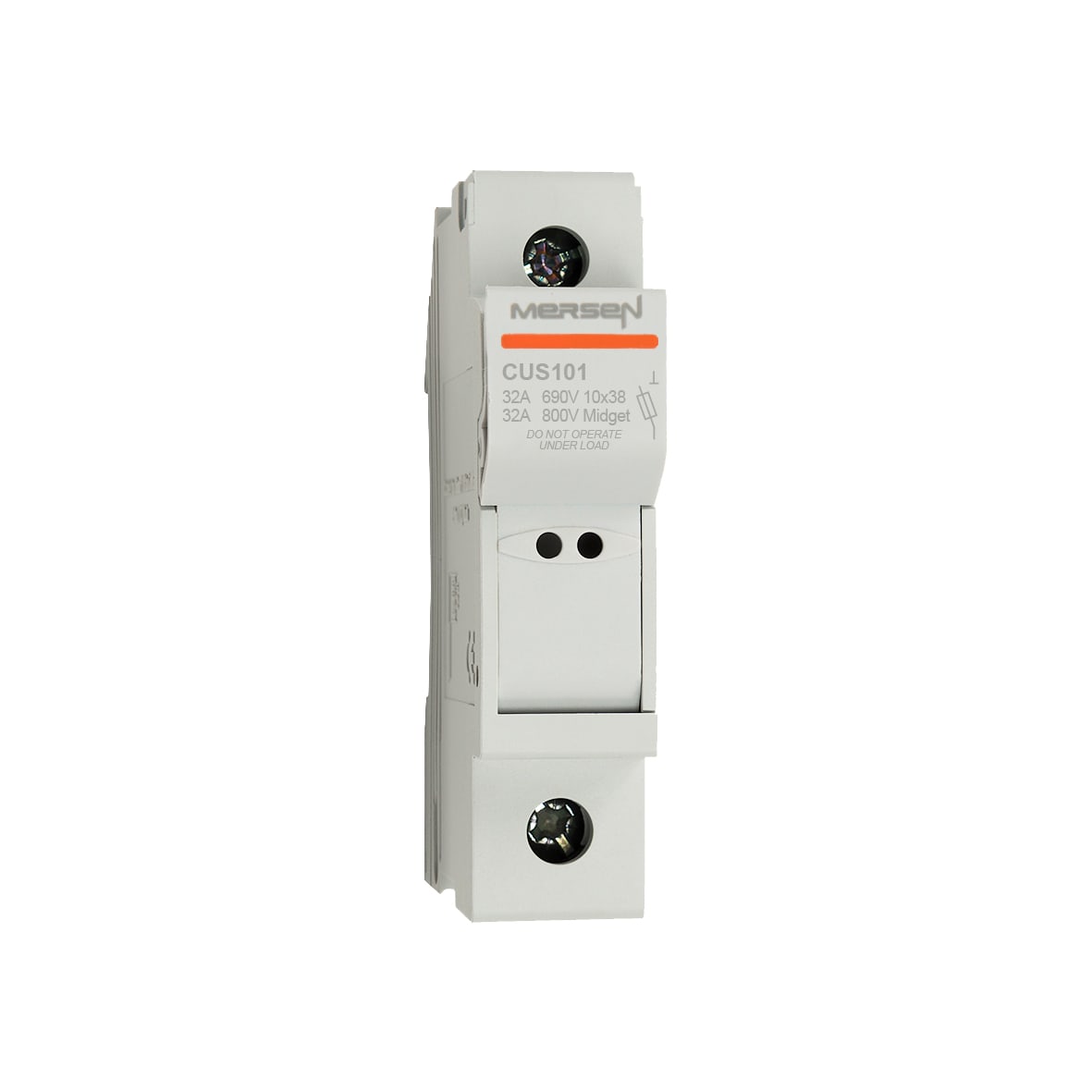 MERSEN - Portafusibili IEC+UL/CSA 10x38 800VAC 1000VDC 1 polo IP20