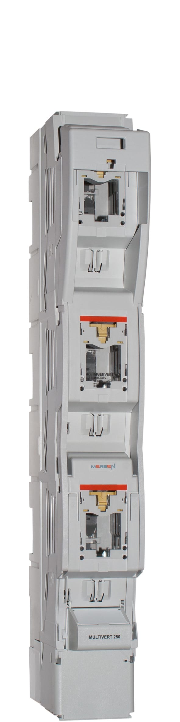 MERSEN - Sezionatore sottocarico NH t.1 250A 1x3 poli Sistema Bus Bar 185mm Terminale a V