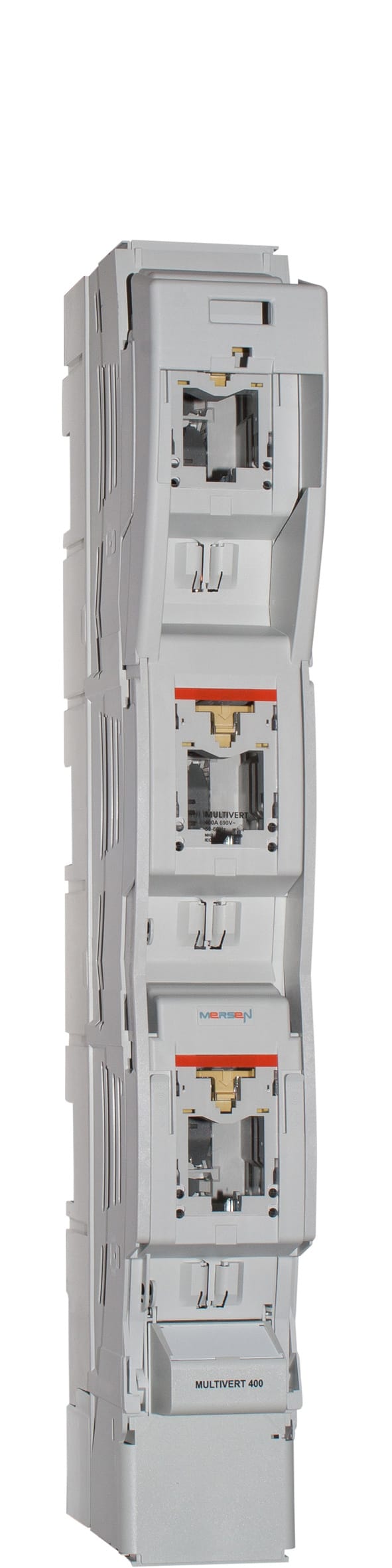MERSEN - Sezionatore sottocarico NH t.2 400A 1x3 poli Sistema Bus Bar 185mm Terminale a V