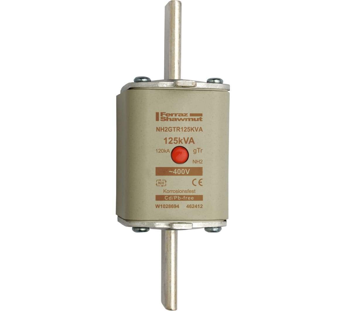 MERSEN - Fusibile NH2 gTr 400VAC 361A 250KVA Placche Attive Indicatore Centrale