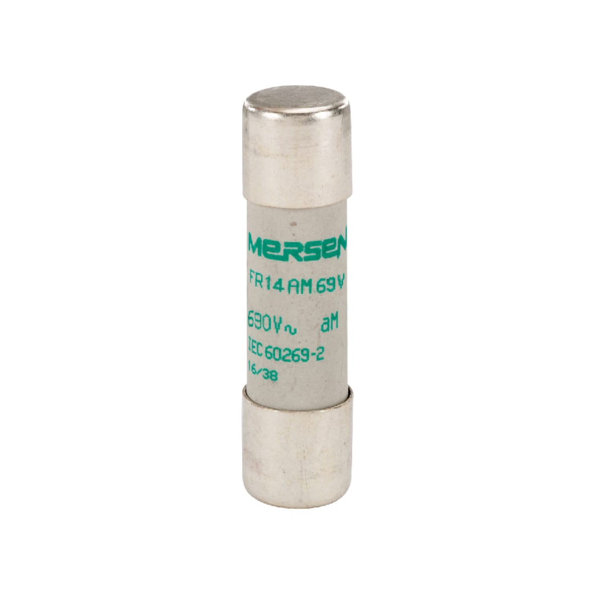 MERSEN - Fusibile cilindrico aM 14x51 CEI 690VAC 2A