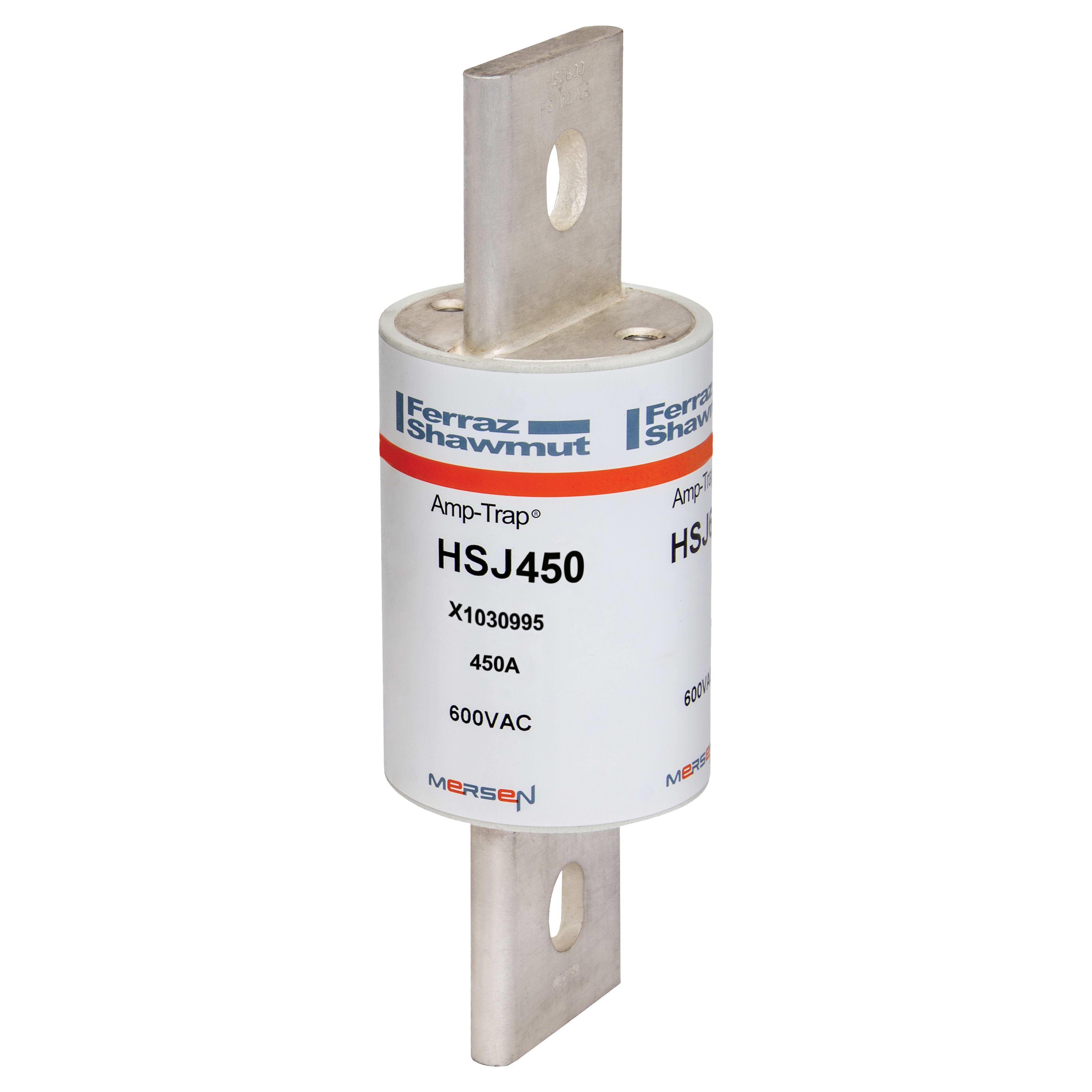 MERSEN - Fusibile HSJ - Classe J - Rapidi 600VAC 500VDC 450A Coltello