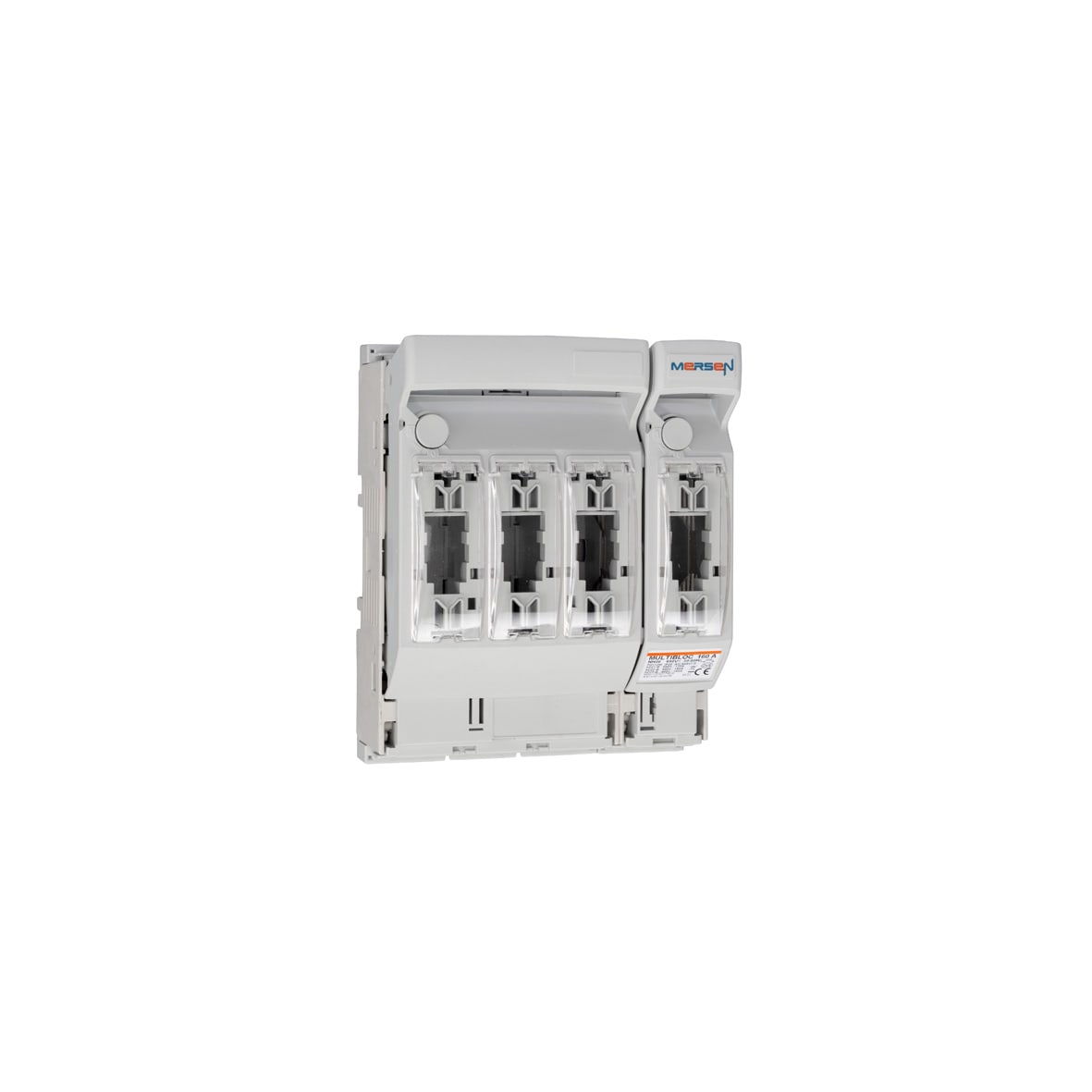 MERSEN - Sezionatore sottocarico NH 00 160A 4 p Pannello/Collegamento dal basso M8 Giusto