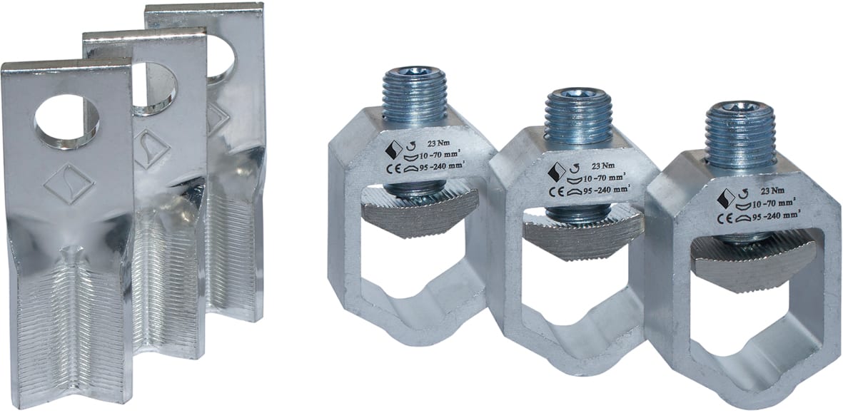 MERSEN - Cable termination for FSD Kit of Vclamp and V lug NH1-3