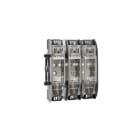 MERSEN - Base in plastica NH0 1000VAC 160A 3p Guida DIN Protezione da contatto indiretto