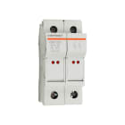 MERSEN - Portafusibili 10x38 CEI 690VAC 690VDC 2 poli IP20 Indicatore visivo