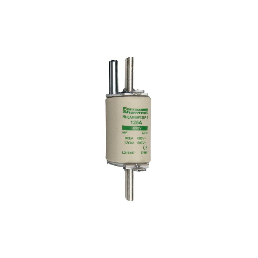 MERSEN - Fusibile NH0 aM 690VAC 125A Placche Attive Percussore