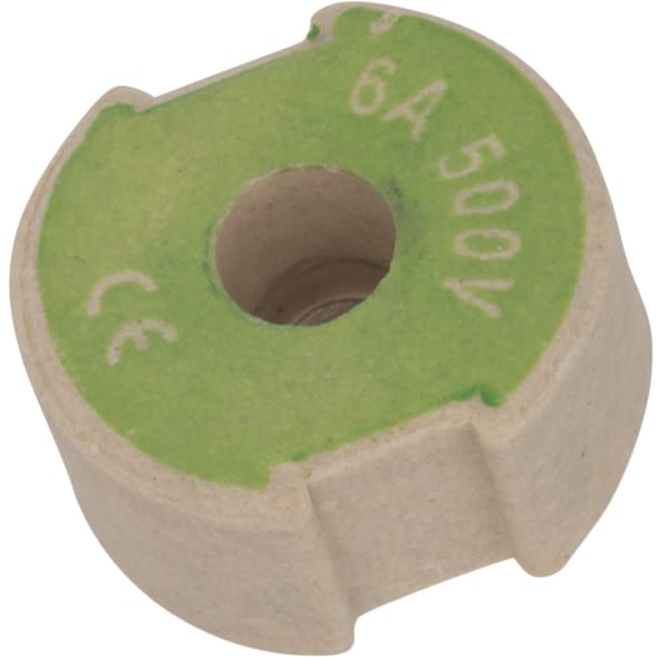 MERSEN - D Screw Gauge pieces size DII 6A Green