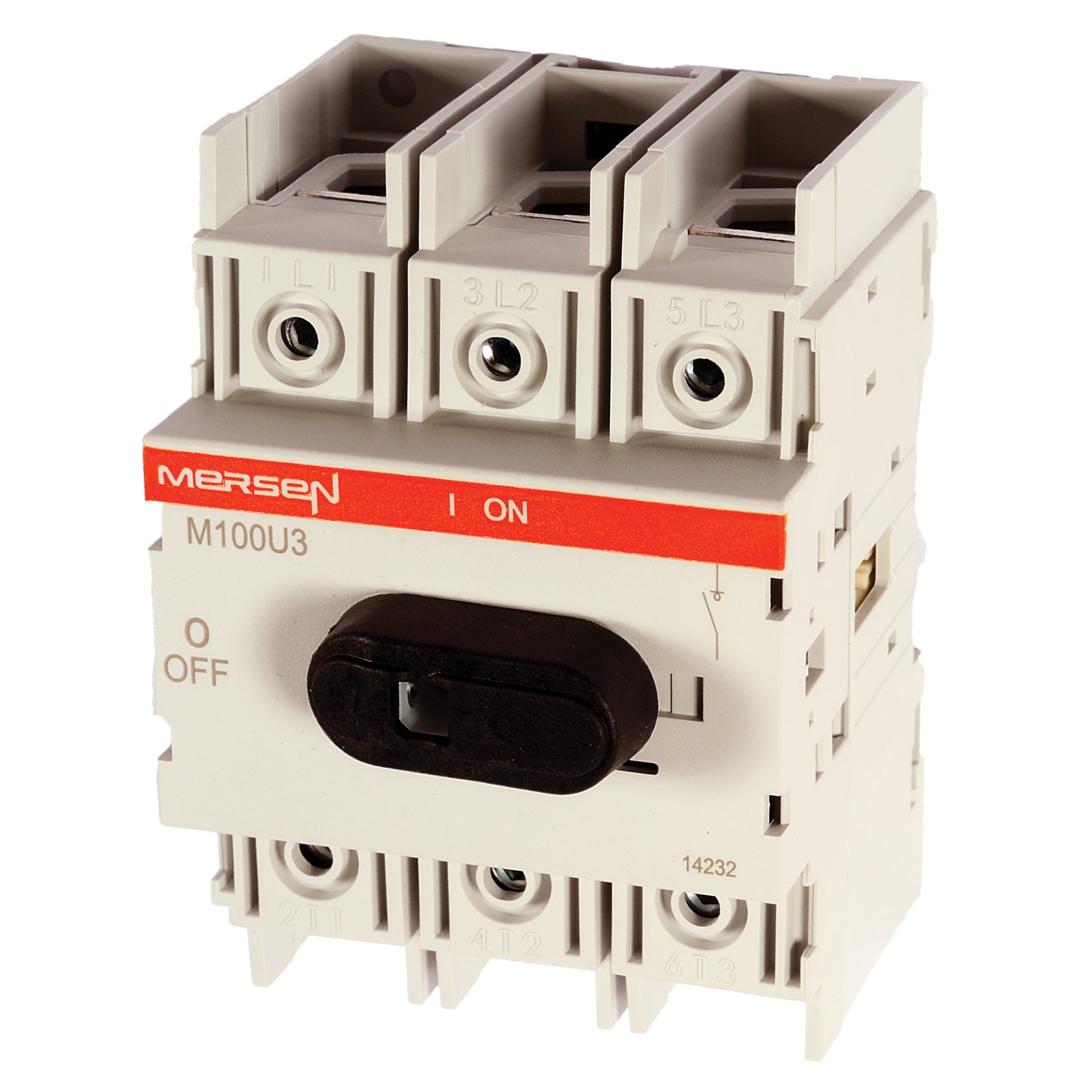 MERSEN - Interruttore UL 98 non fusibile 600VAC 100A 3 poli