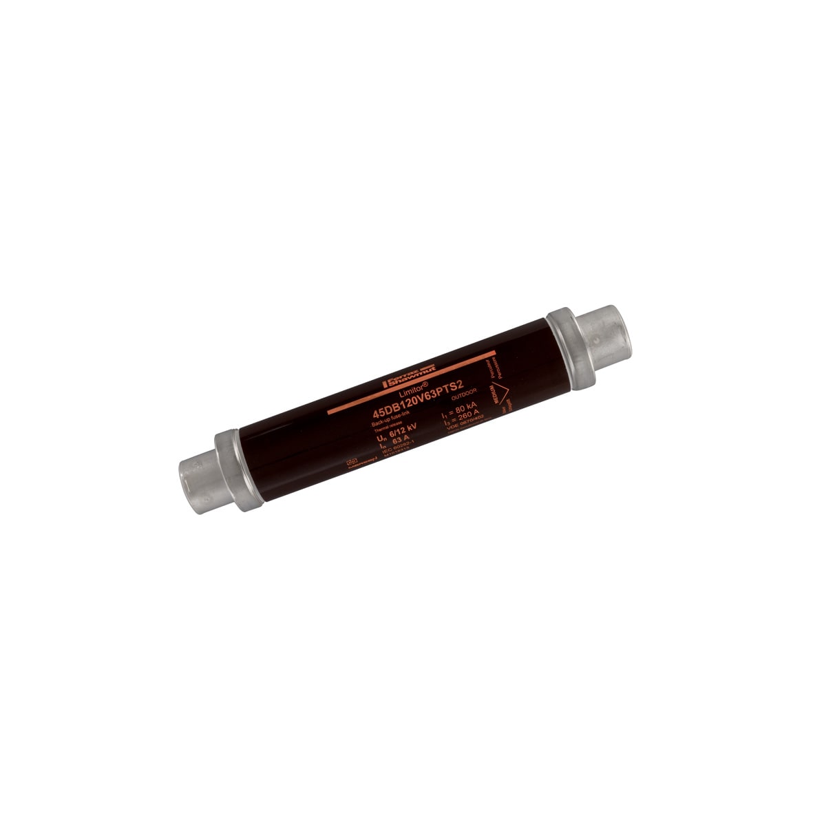 MERSEN - Fusibile di backup HV DIN VDE T402 12kVAC 63A d56,L292mm Percussore Termico 80N