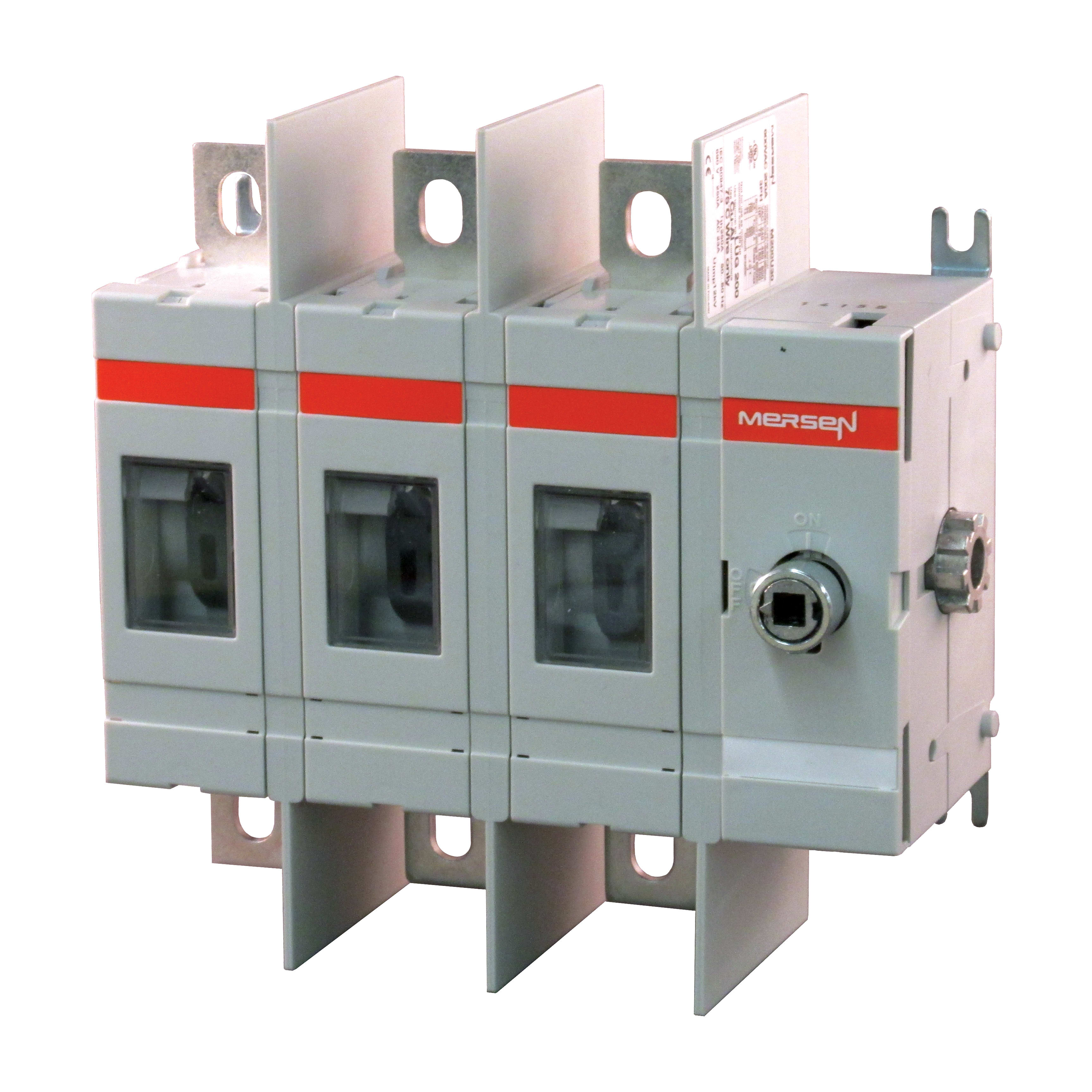 MERSEN - Interruttore UL 98 non fusibile 600VAC 200A 3 poli Configurazione: 3-0