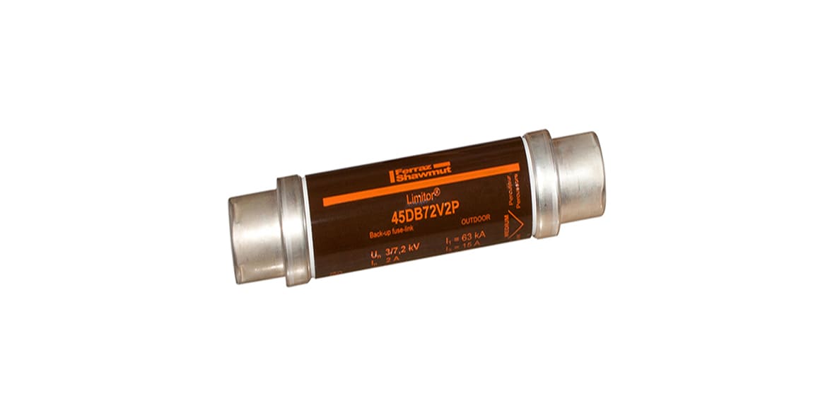 MERSEN - Fusibile di backup HV DIN VDE T4 7.2kVAC 2A d56,L367mm Percussore Standard 80N