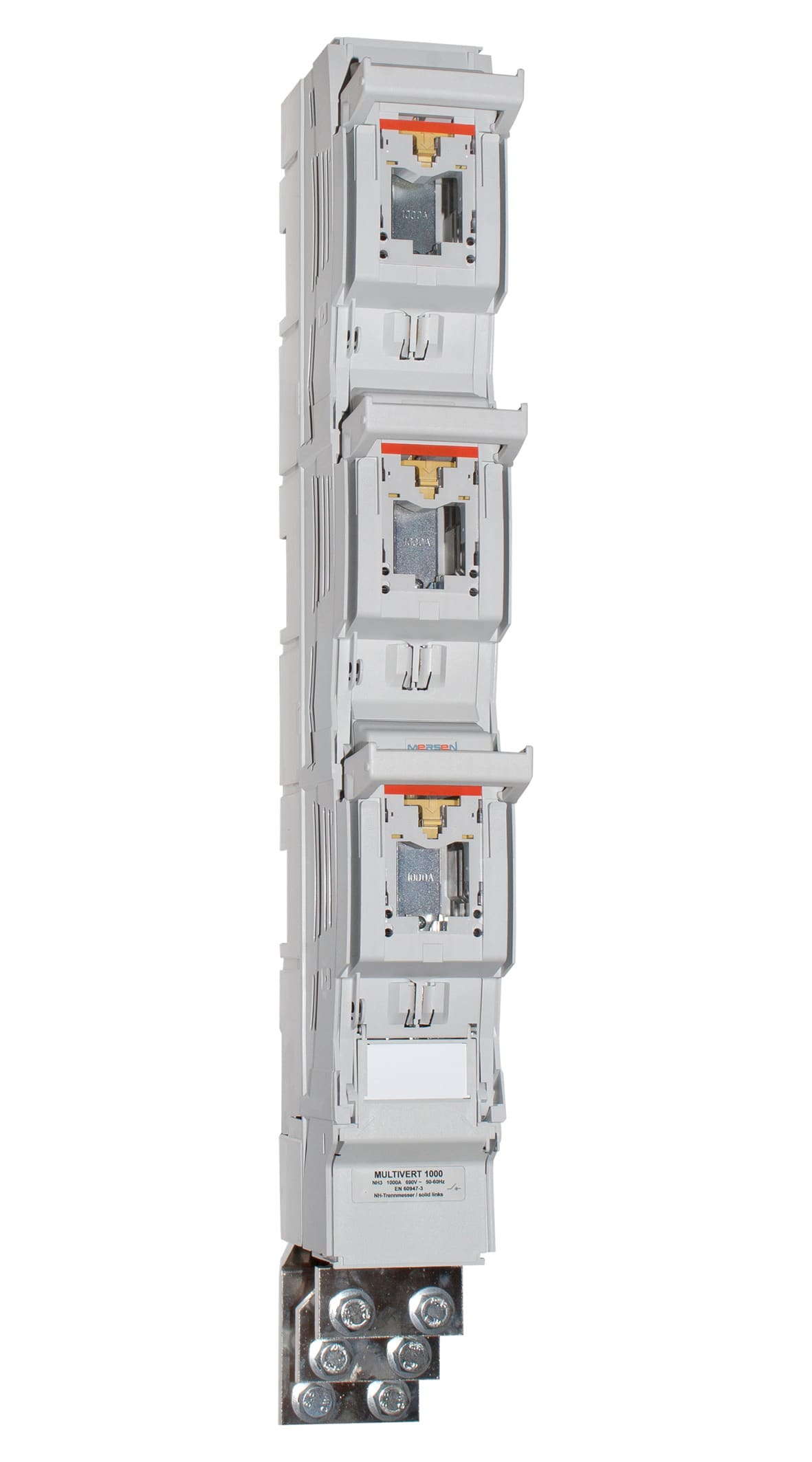 MERSEN - Sezionatore sottocarico per fusibile NH t.0 1000A 3x1 polo M12