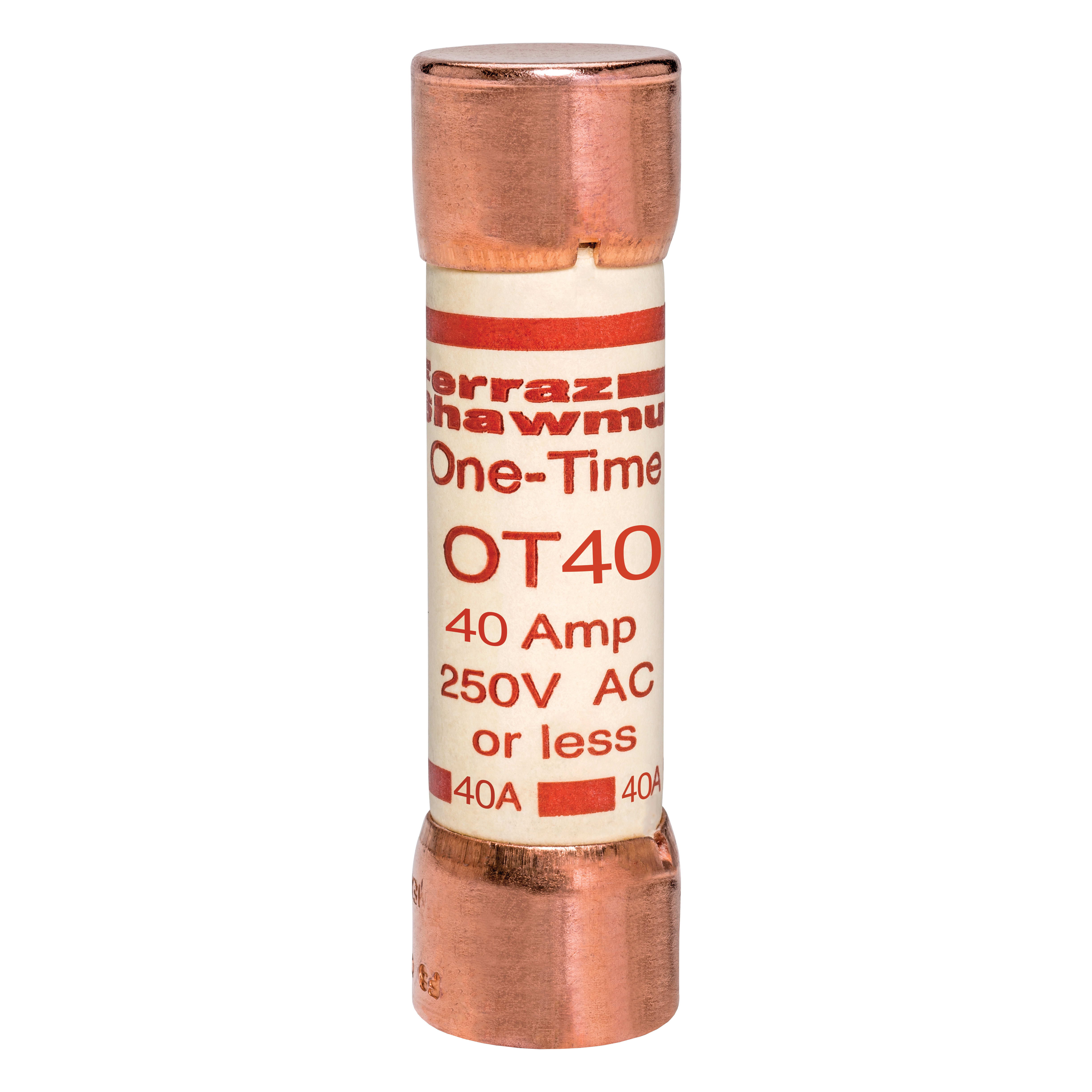 MERSEN - Fusibile OT - Classe K5 - Ad azione rapida 250VAC 250VDC 40A Cilindrico
