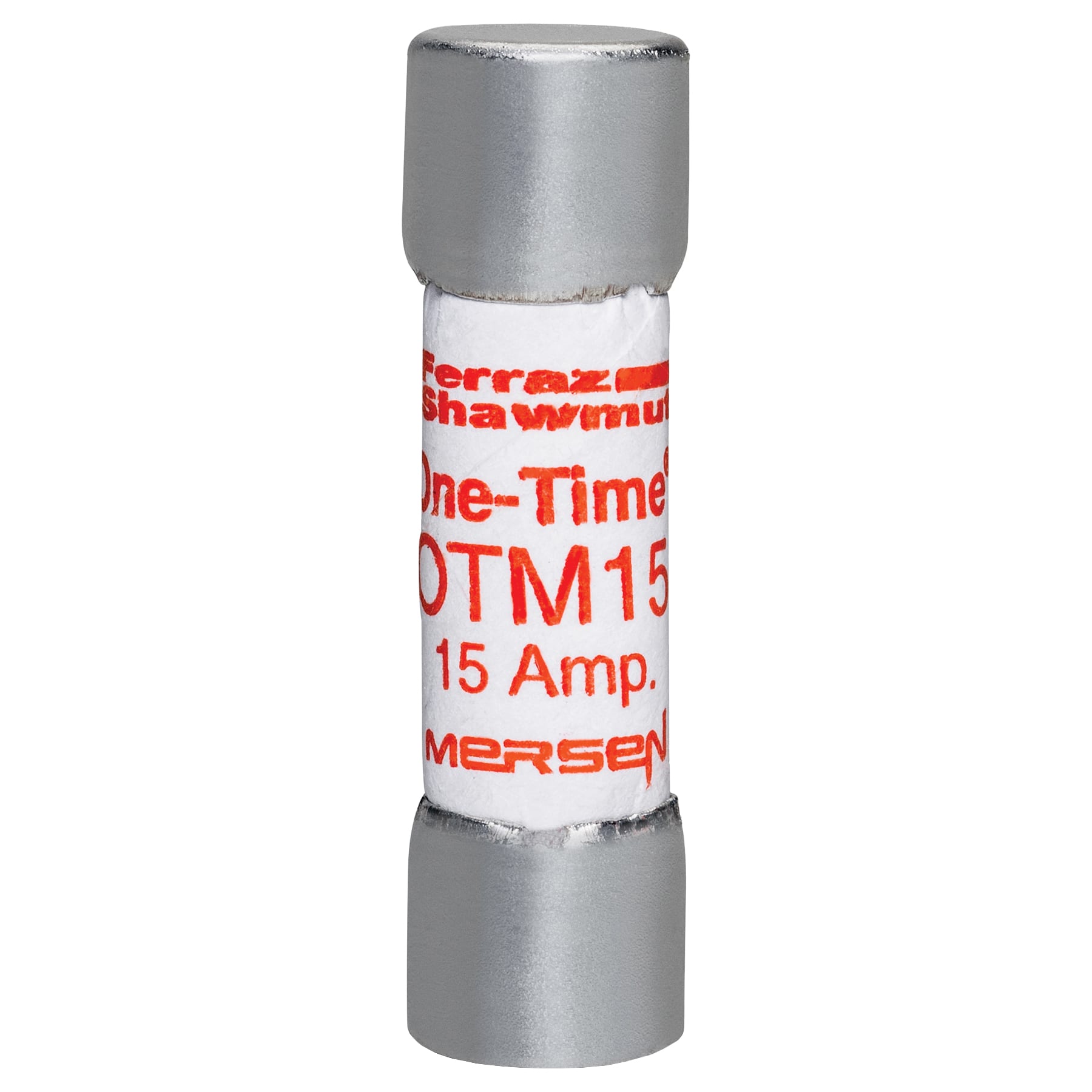 MERSEN - Fusibile OTM - Midget - Ad azione rapida 250VAC 15A Cilindrico