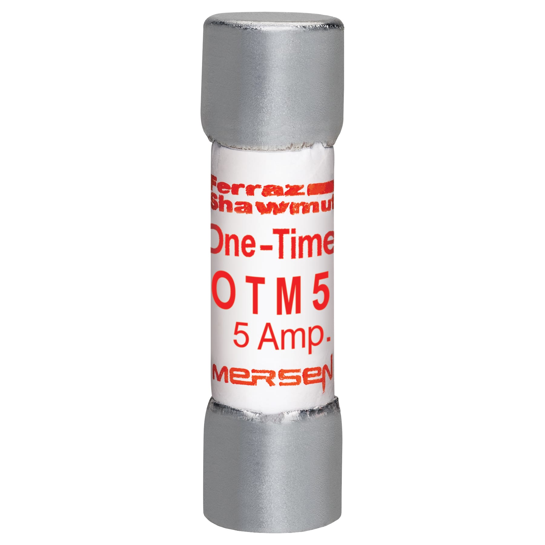 MERSEN - Fusibile OTM - Midget - Ad azione rapida 250VAC 5A Cilindrico