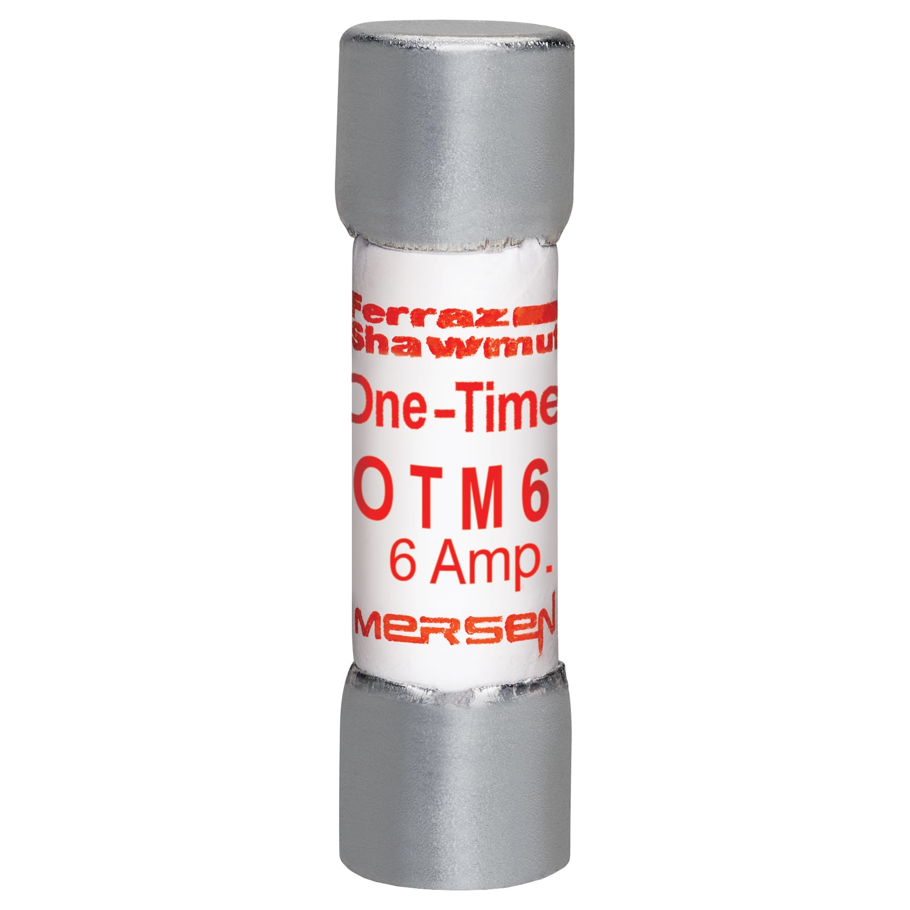 MERSEN - Fusibile OTM - Midget - Ad azione rapida 250VAC 6A Cilindrico