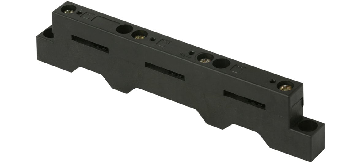 MERSEN - Busbar carrier 3-pole 5/10mm