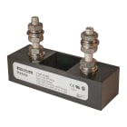 MERSEN - Blocco fusibili 1000V AC/DC 600A 1 polo Perno da centro a centro: 2.44 pollice