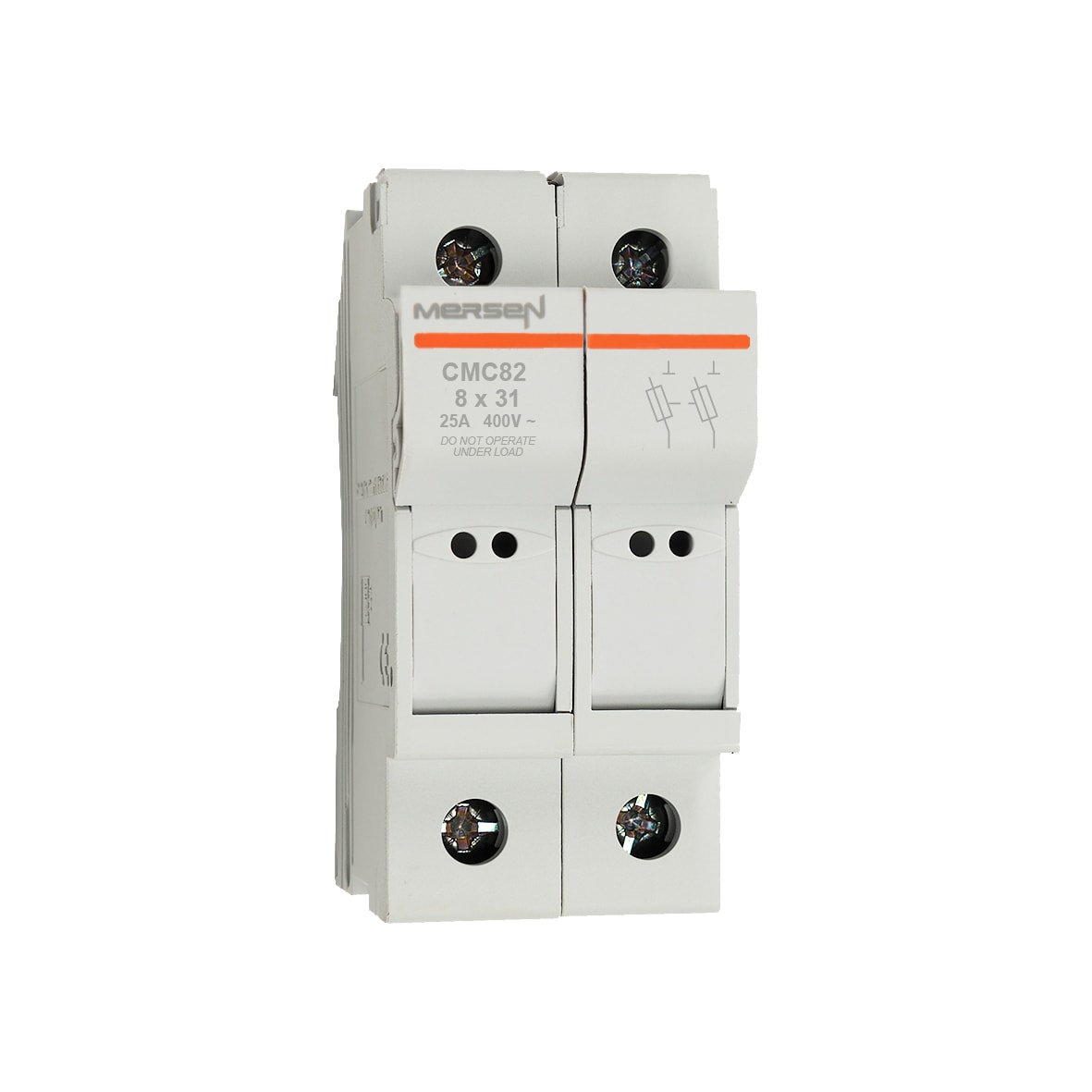 MERSEN - Portafusibili 8x32 CEI 400VAC 2 poli IP20