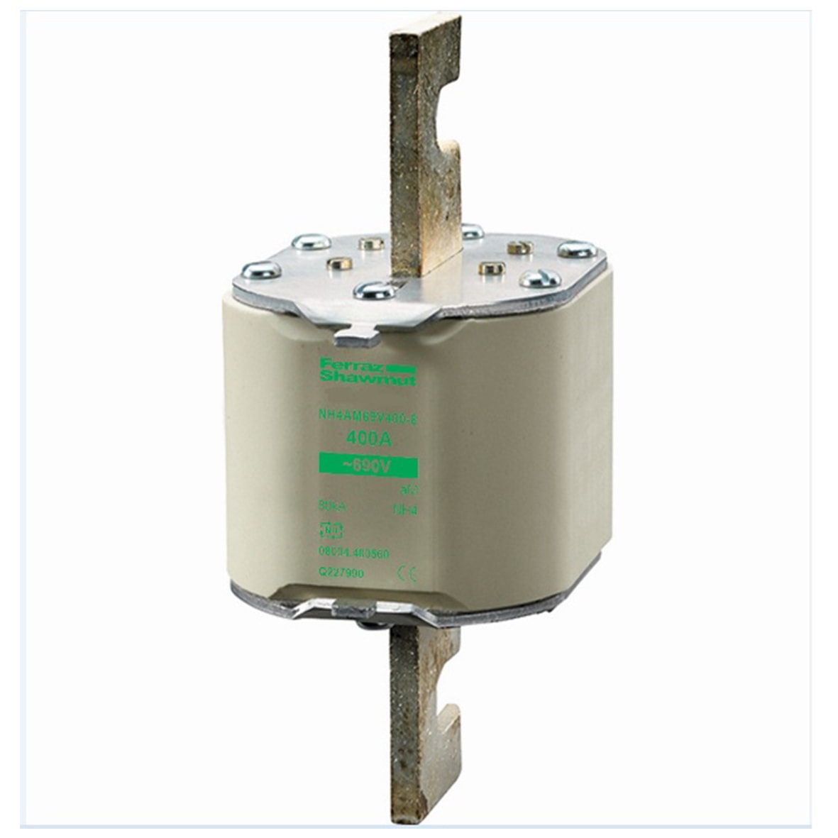MERSEN - Fusibile NH4 aM 690VAC 400A Placche Attive Indicatore Superiore