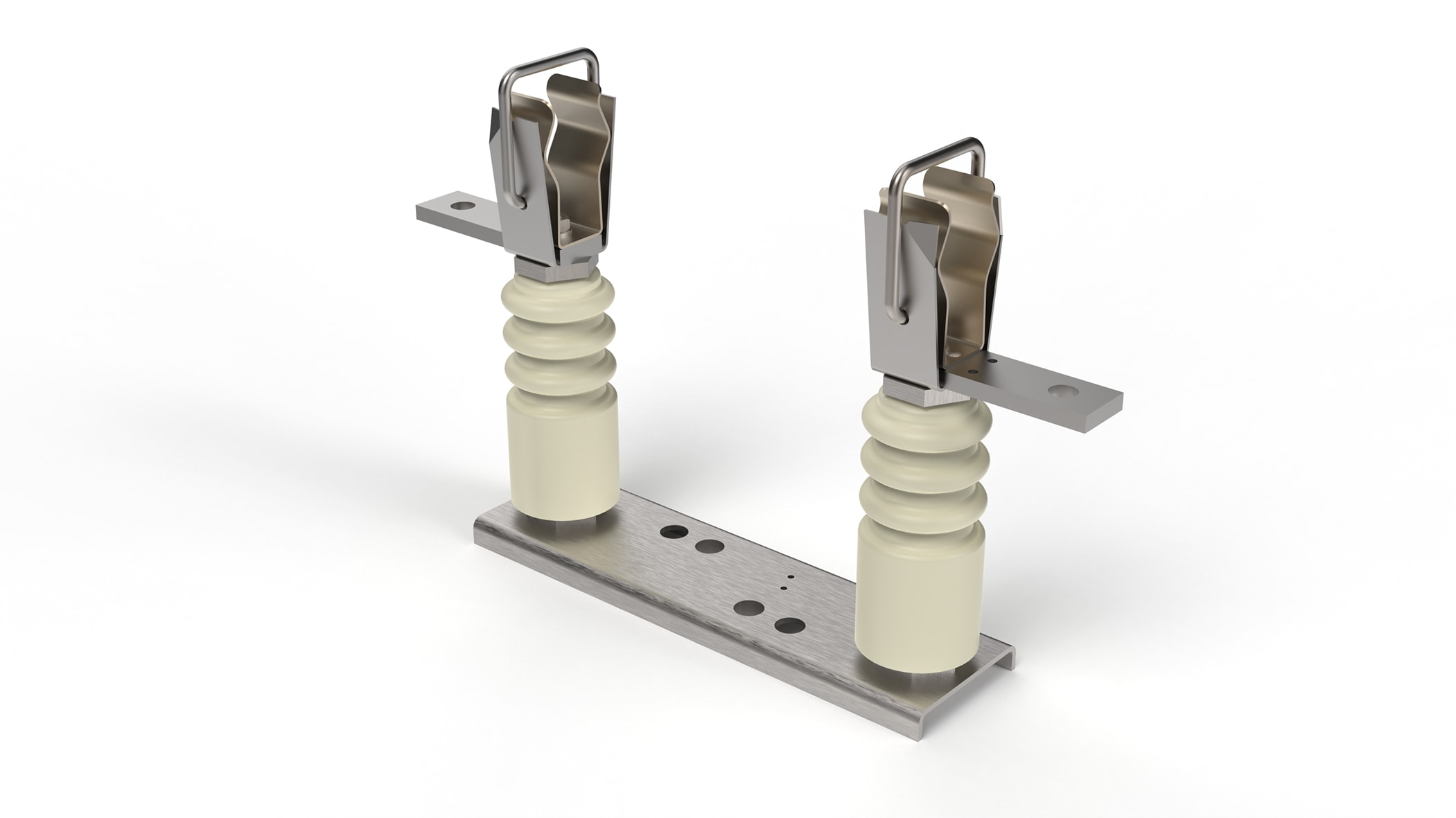 MERSEN - Base portafusibili per fusibili DIN alta tensione 3.6kVAC 315A 192mm