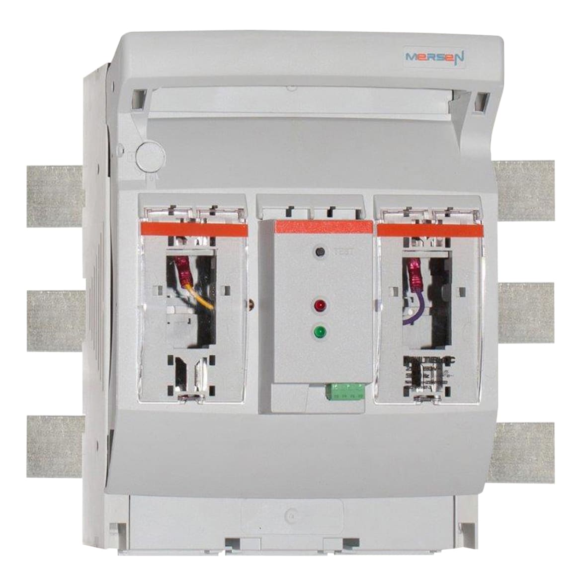 MERSEN - Sezionatore sottocarico NH t.1 250A 3 poli Sistema Bus Bar 40mm M10 ele mon.